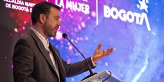 Foto del alcalde Galán en la apertura She is Global Forum 2025