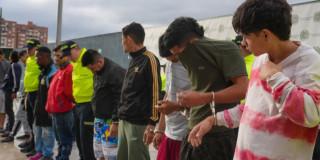 Foto de los integrantes de las bandas 'La Esperanza' y 'Perseo' capturados.