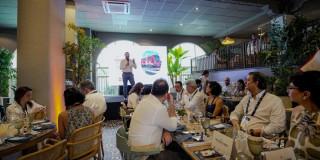 Foto de la exposición de Invest In Bogotá en el XXII Congreso Nacional de Infraestructura