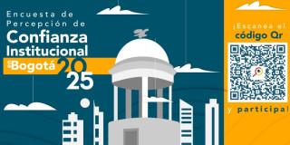Participa en la Encuesta de Confianza 2025 de la Veeduría de Bogotá