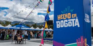 Foto de una de las ferias Hecho en Bogotá.