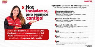 Conoce donde podrás acceder a los servicios del CADE Candelaria