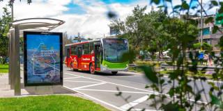 Eucol con la campaña de “Aquí sí pasa” en una vía de Bogotá 