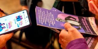 En la foto una imagen de un volante de la Secretaría de la Mujer