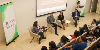 Foto del Foro Internacional “Construyendo Caminos para la Gobernanza en la Gestión del Riesgo: experiencias comunitarias, académicas e institucionales”