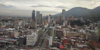 Foto panorámica de la ciudad de Bogotá, Colombia
