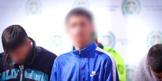 En la foto el detenido por el homicidio de su amigo en Bogotá 