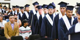 Graduación de ciudadanas y ciudadanos habitantes y ex habitantes de calle