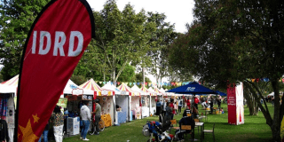 Imagen de los stand del evento Cundinamarca Fest 2025