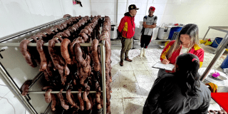 Imagen del operativo de control al establecimiento