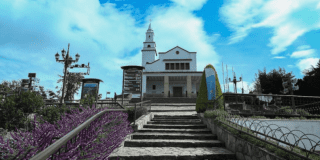 Imagen panorámica del Cerro de Monserrate