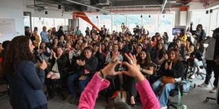 En la foto todas las personas que participaron en el evento 