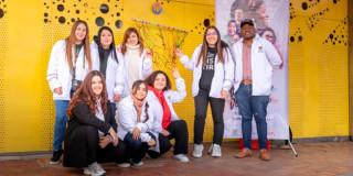 En la foto varios enlaces de Derechos Humanos