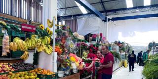 Bogotá entrega obras de reforzamiento estructural Plaza Mercado Trinidad Galán
