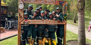 Foto de funcionarios e Entrenubes