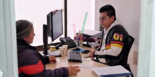 Foto de una de las Comisarías de Familia de Bogotá.