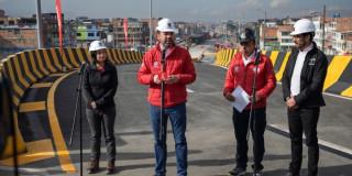 Movilidad Bogotá entra en operación glorieta av. Cali con av. Américas