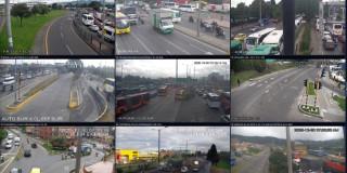 Fotos de corredores o vías de salida de Bogotá.