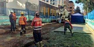 Fotos de las obras e intervención de vías en Bogotá en calle 146 y carrera Séptima D