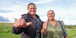 Mujeres beneficiarias del proyecto Comunidades Energéticas