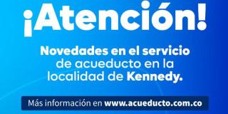 Aviso con novedades en el servicio