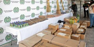 Imagen de pólvora incautada 