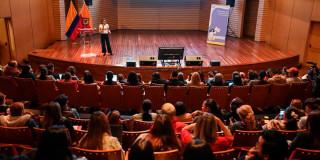 En la foto la presentación la campaña “Sin Acoso, Sin Violencias, Sin Excusas