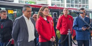 Foto de la gerente de TransMilenio