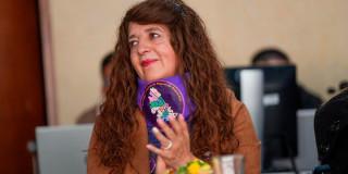 En la foto una mujer que hace parte del Consejo Consultivo 