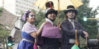 Fotos del Desfile navideño de Comparsas 2025 en Bogotá 