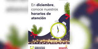 Imagen de la pieza gráfica que promociona los horarios extendidos de laVentanilla Única de Servicios