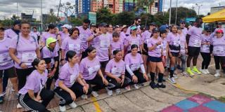 Foto de la carrera simbólica En el Metro cada acción cuenta
