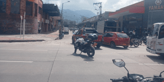 Imagen del desvío del tránsito en la NQS