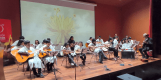 Foto de una banda musical 