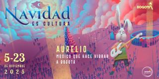 Imagen con la gráfica de Aurelio personaje de Navidad es Cultura 2025