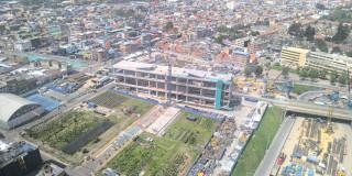 Foto panorámica de Bogotá