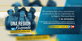 Pieza gráfica invitando a la ciudadanía a a conectarse a la Rendición de Cuentas