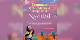 Imagen de la pieza gráfica que promociona la navidad en Sumapaz