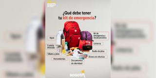 Foto de un kit de emergencia