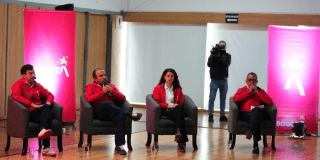 Imagen de fincionarios del IDRD en el Balance de Gestión 2025