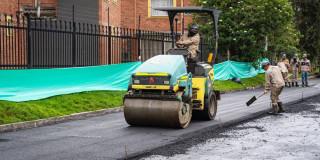 Foto de un frente de obra de la UMV