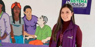 En la foto Viviana Rodríguez, protagonista de esta historia 