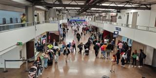 Foto de una de las sedes de la Terminal de Transporte de Bogotá