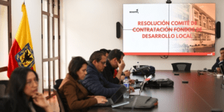 Foto de una reunión