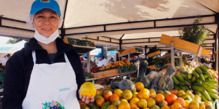 Foto de una emprendedora de Bogotá 