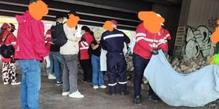 Bogotá investiga procedencia de restos óseos en calle 6 con carrera 30