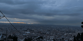 Foto de un paisaje de Bogotá