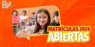 Pieza gráfica de la Secretaría de Educación sobre cupos escolarios