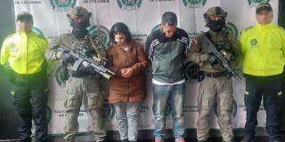 Imagen de las dos personas capturadas