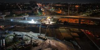 Foto de un frente de obra en Bogotá